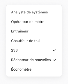 Option menu — original Figma design